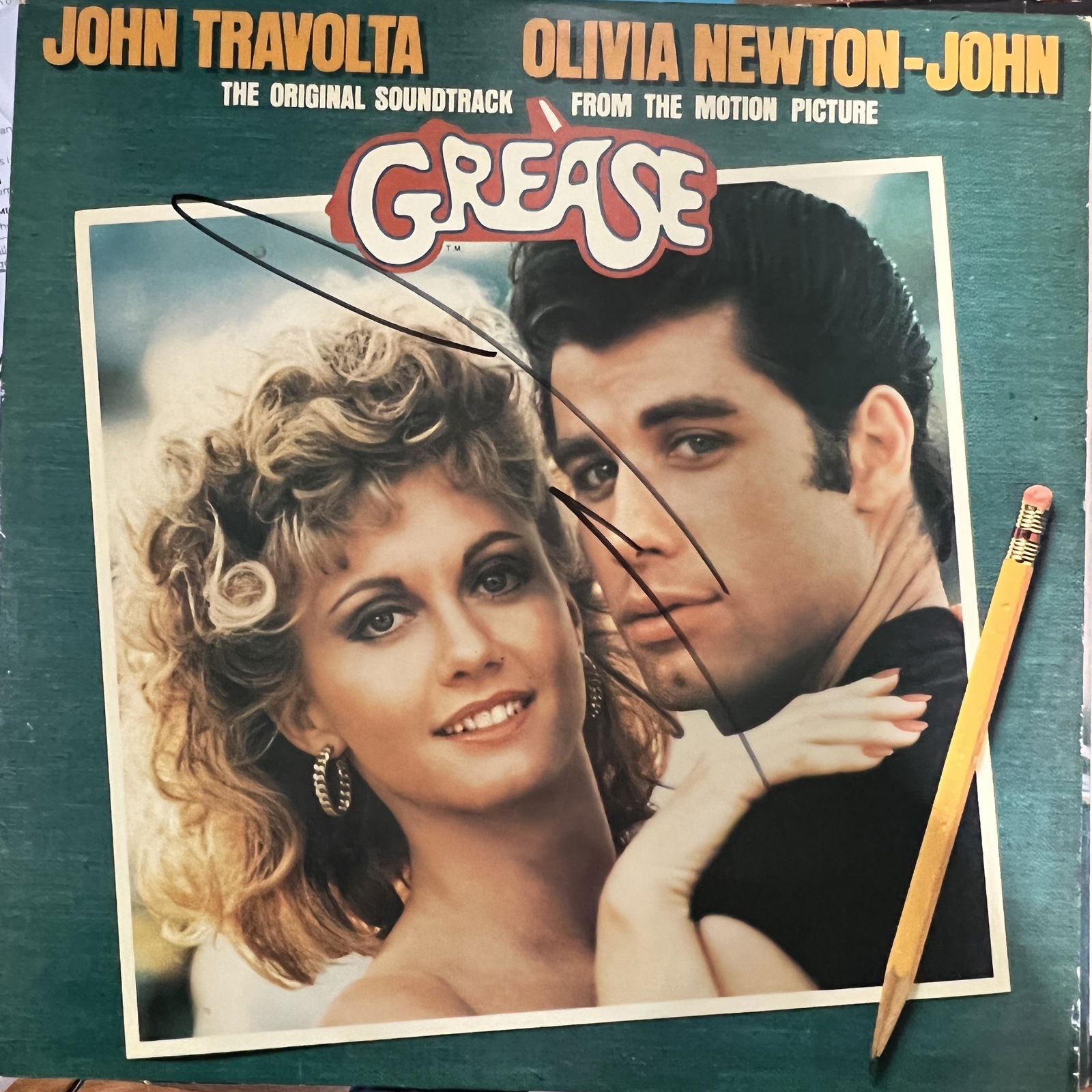 John Travolta Autographed ALBUM (1 of 1)