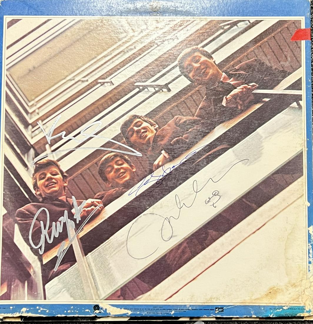 The Beatles Autographed Album All 4!: Displays are not framed, and can be framed for a cost. Framed items will state they are framed in the name of the item. All signed items come with a COA. Ask any and all questions BEFORE bidding. Sign