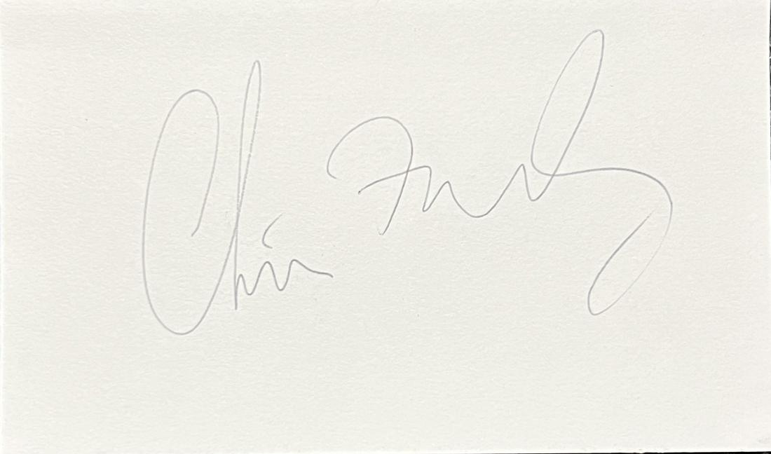 Chris Farley Autographed Card (1 of 1)
