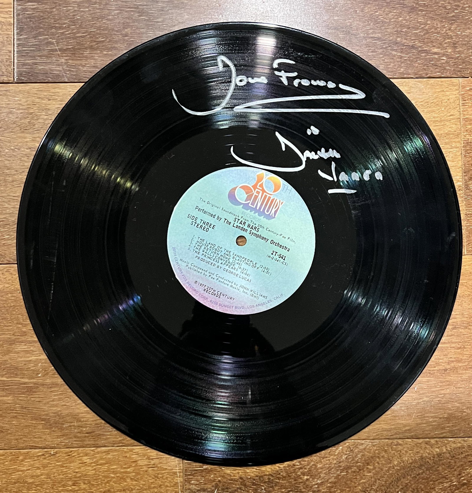 Dave Prowse Autographed Album (1 of 1)
