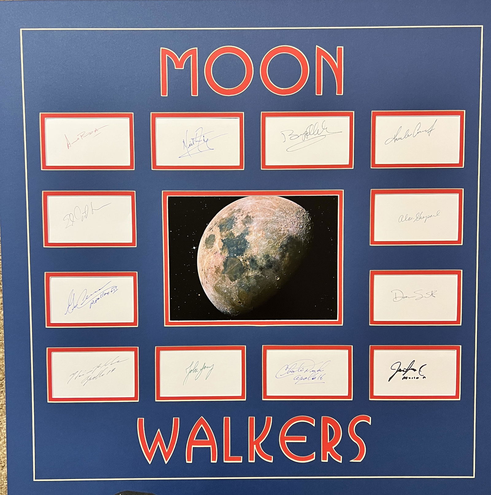 Moonwalkers Autographed Display All! (1 of 1)