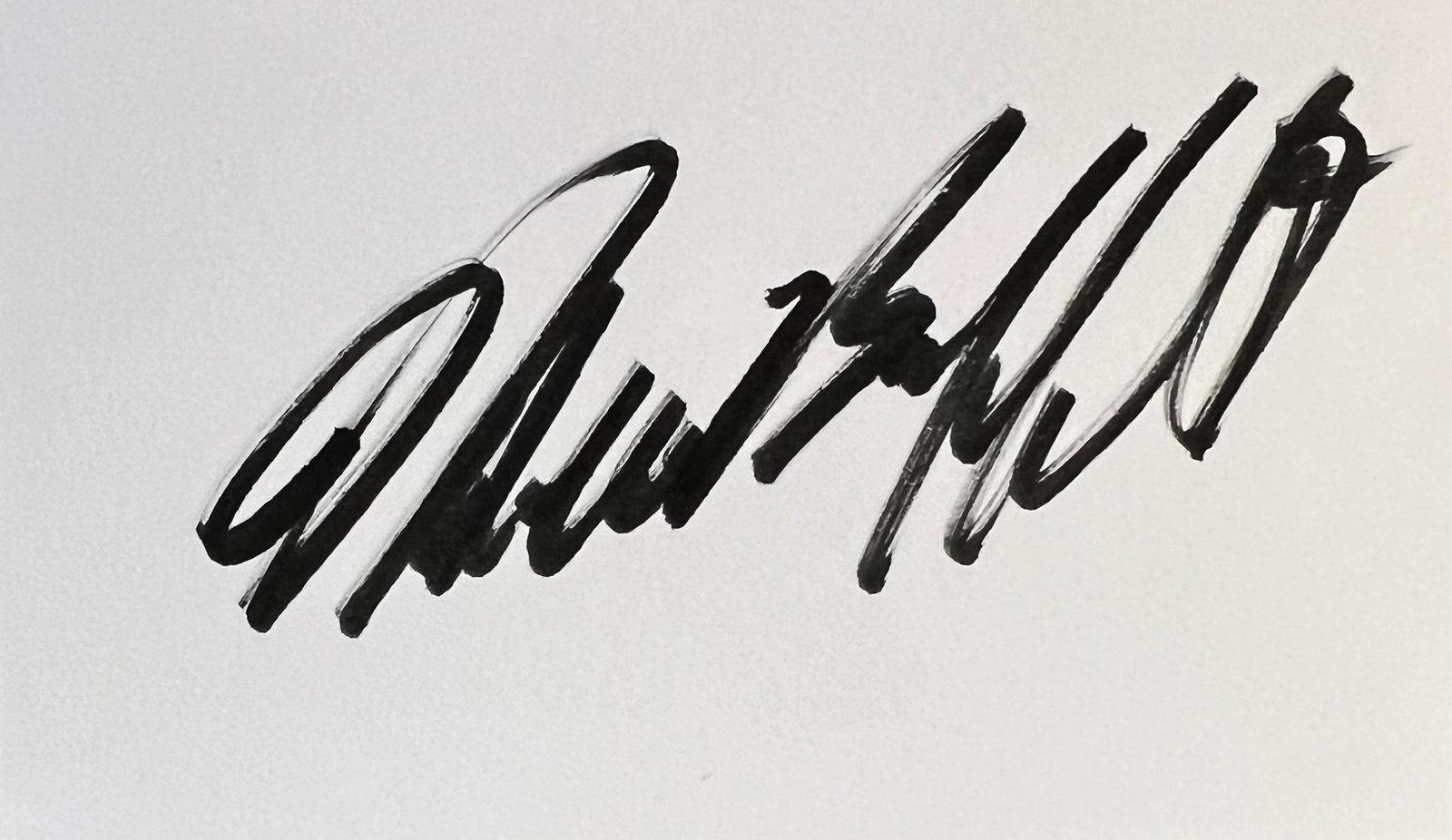 Warren Buffett Autographed Card (1 of 1)