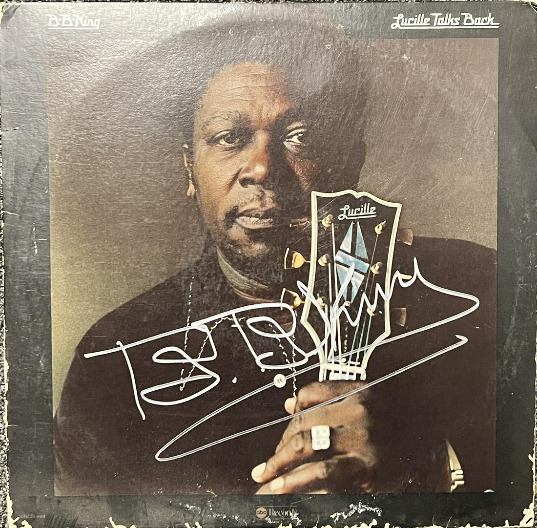 BB KING Autographed ALBUM (1 of 1)