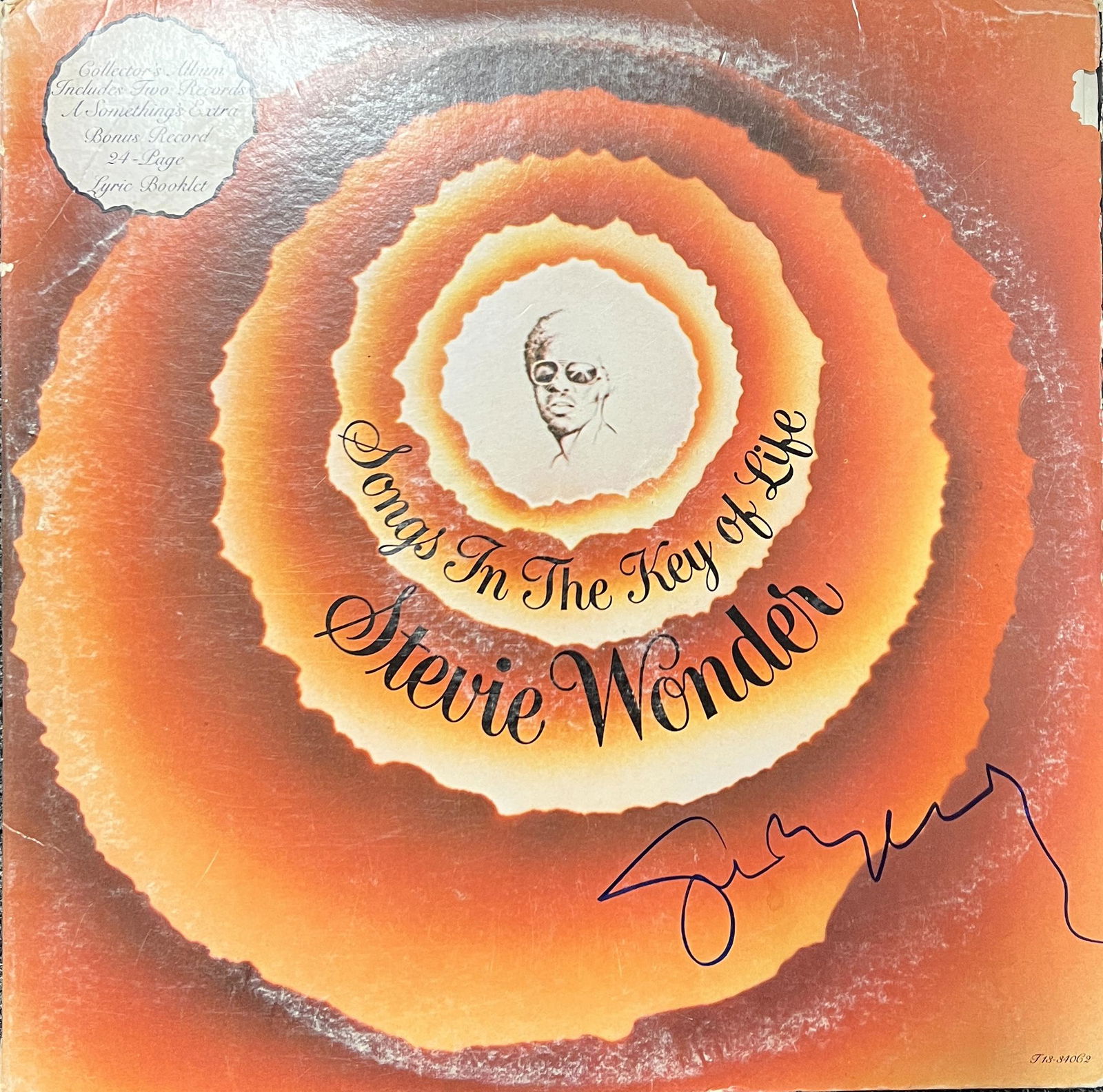Stevie Wonder AUTOGRAPHED Album (1 of 1)