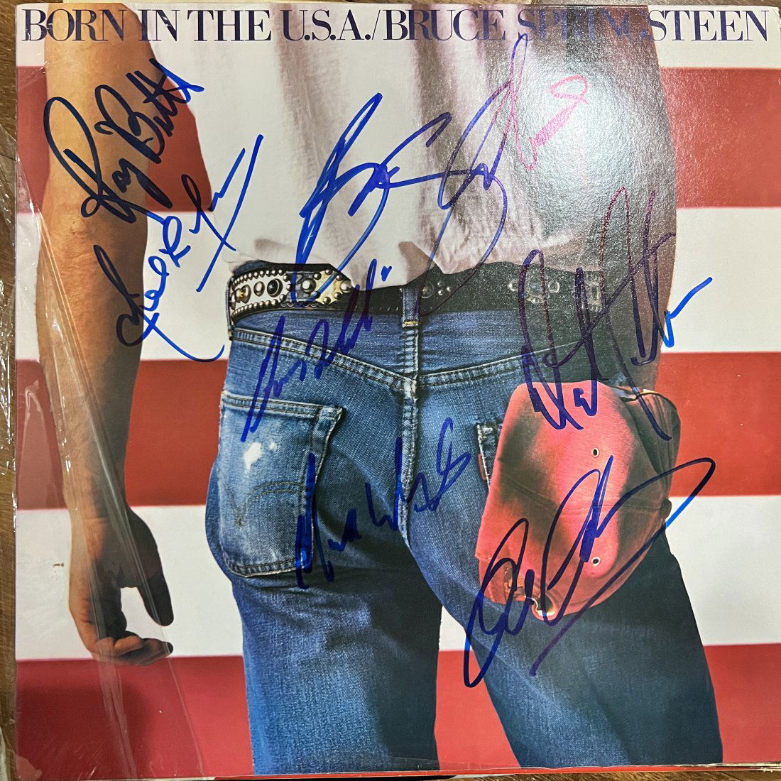 Bruce Springsteen Autographed ALBUM The ENTIRE E STREET BAND! (1 of 1)