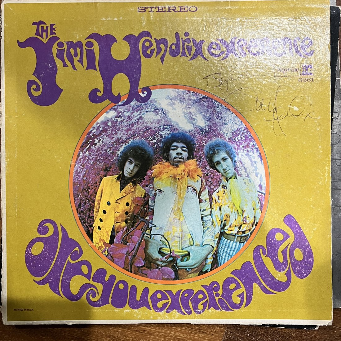 Jimi Hendrix Autographed Album (1 of 1)