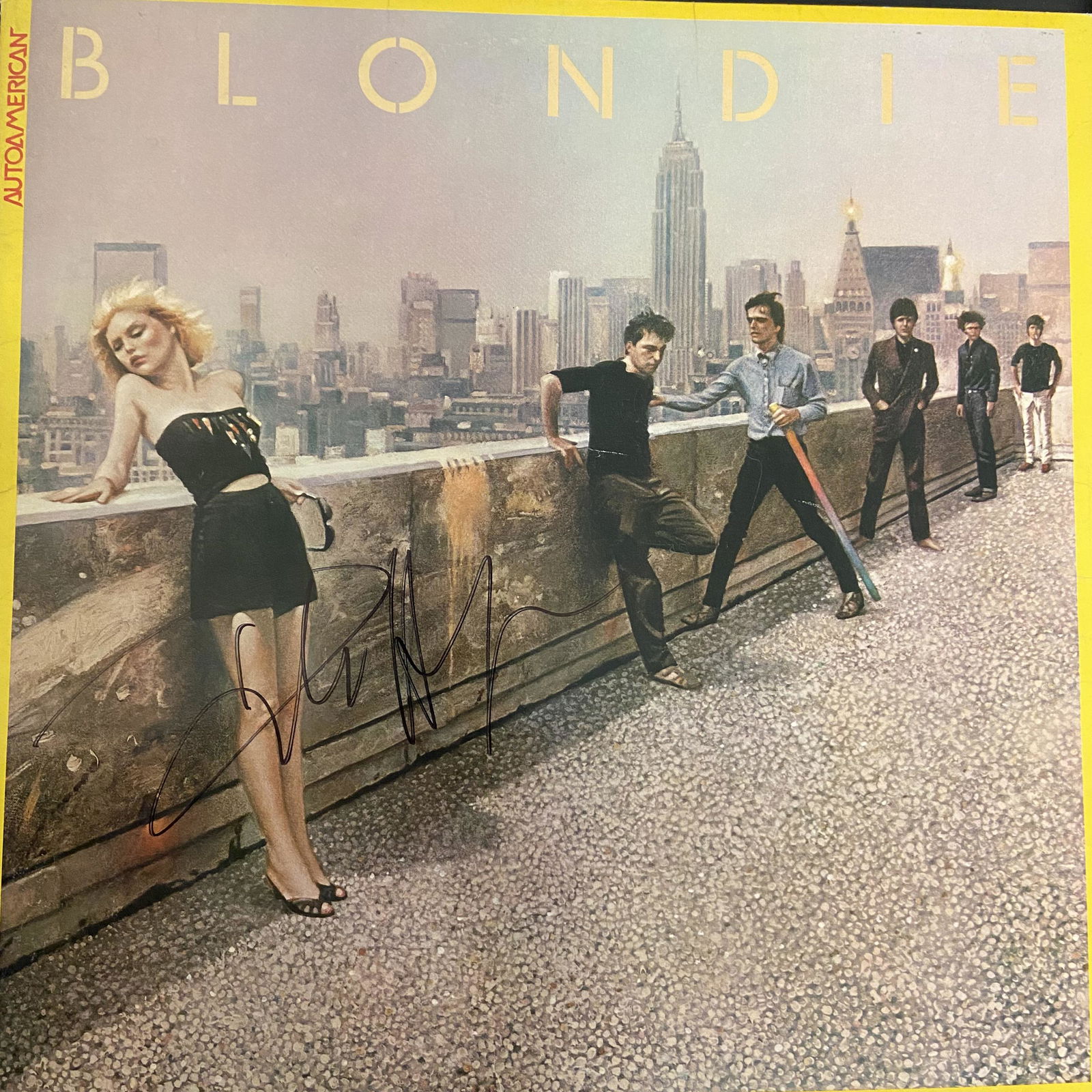Debbie Harry Autographed Album Cover (1 of 1)