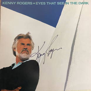 Kenny Rogers Autographed Album Cover: Displays are assembled AFTER payment is received, picture is a mock up of finished product. Displays are not framed, and can be framed for a cost. Framed items will state they are framed in the name