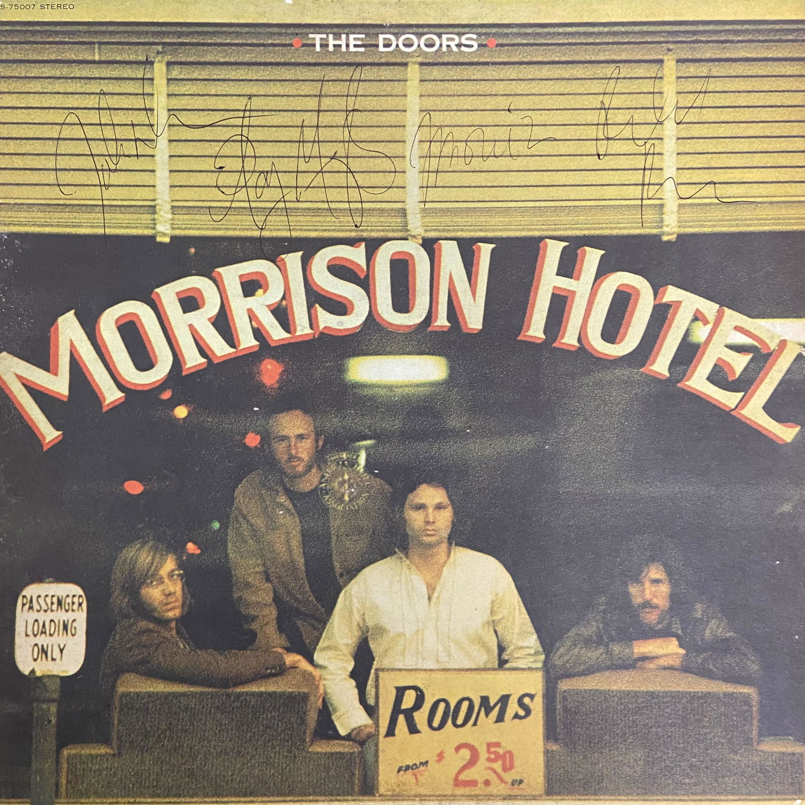 Doors Autographed Album Cover signed by all 4 (1 of 1)