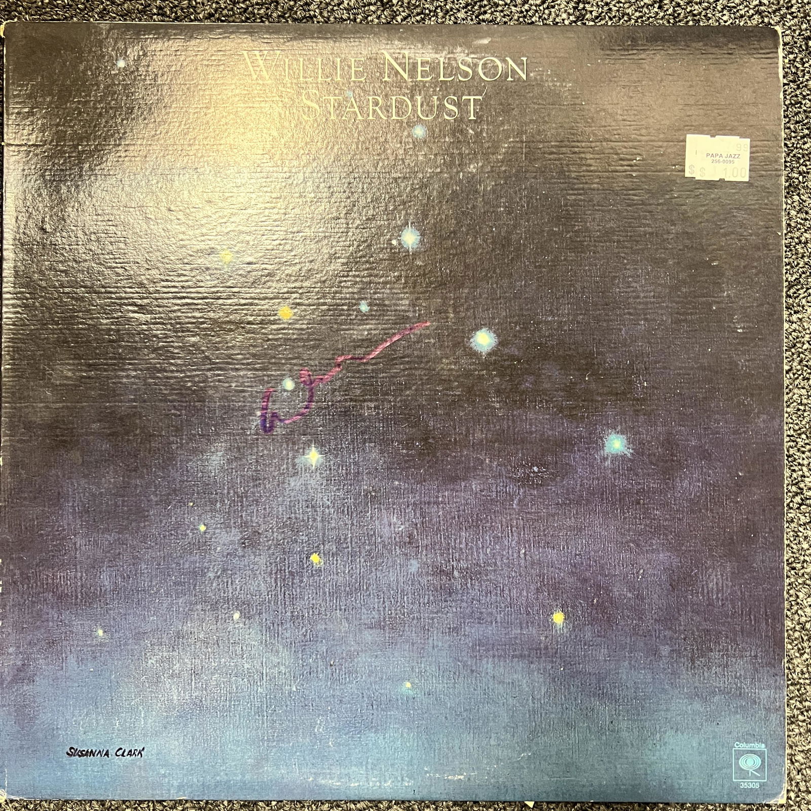 Willie Nelson Autographed Album (1 of 1)