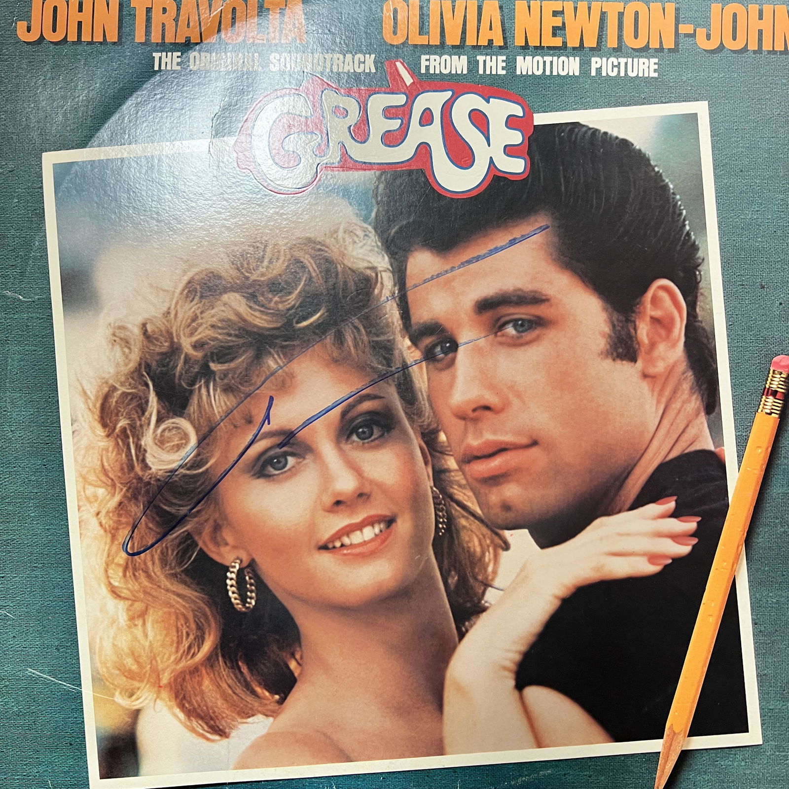 John Travolta Autographed Album (1 of 1)