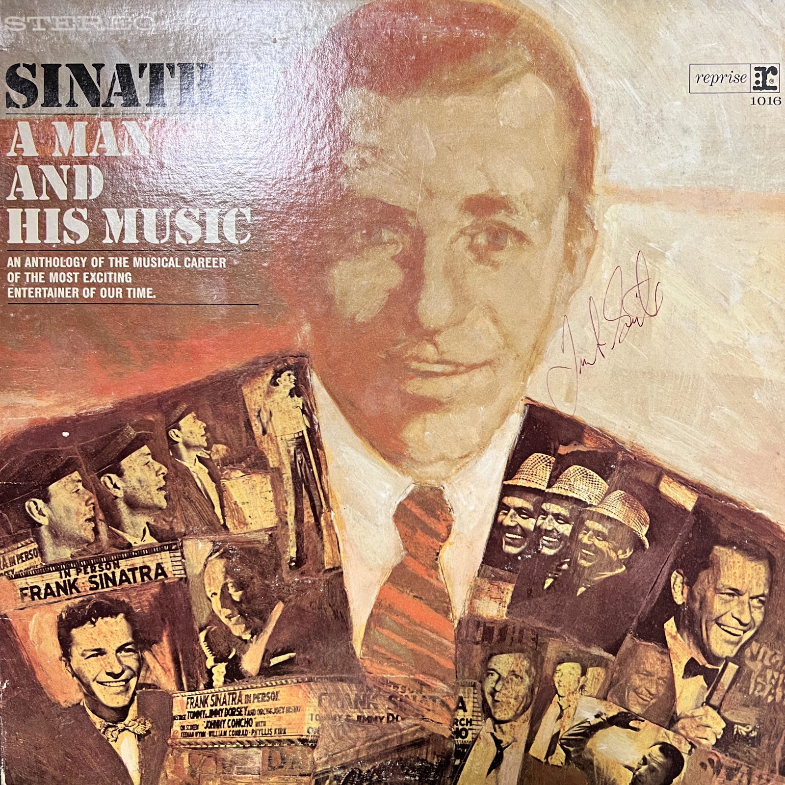 Frank Sinatra Autographed Album: Displays are not framed, and can be framed for a cost. Framed items will state they are framed in the name of the item. All signed items come with a COA. Ask any and all questions BEFORE bidding. Sign