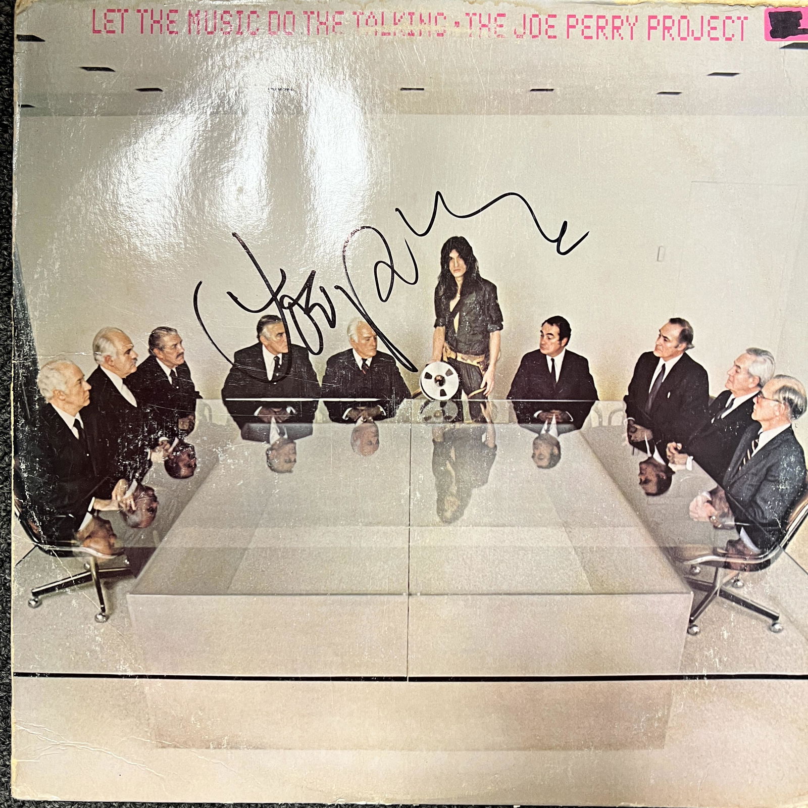 Joe Perry Autographed Album (1 of 1)