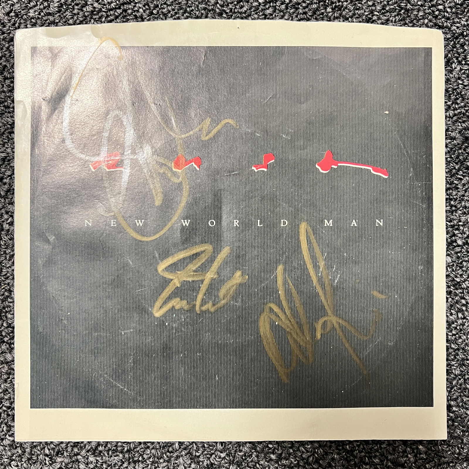 Rush Autographed 7" Single! Neil Alex Geddy (1 of 1)