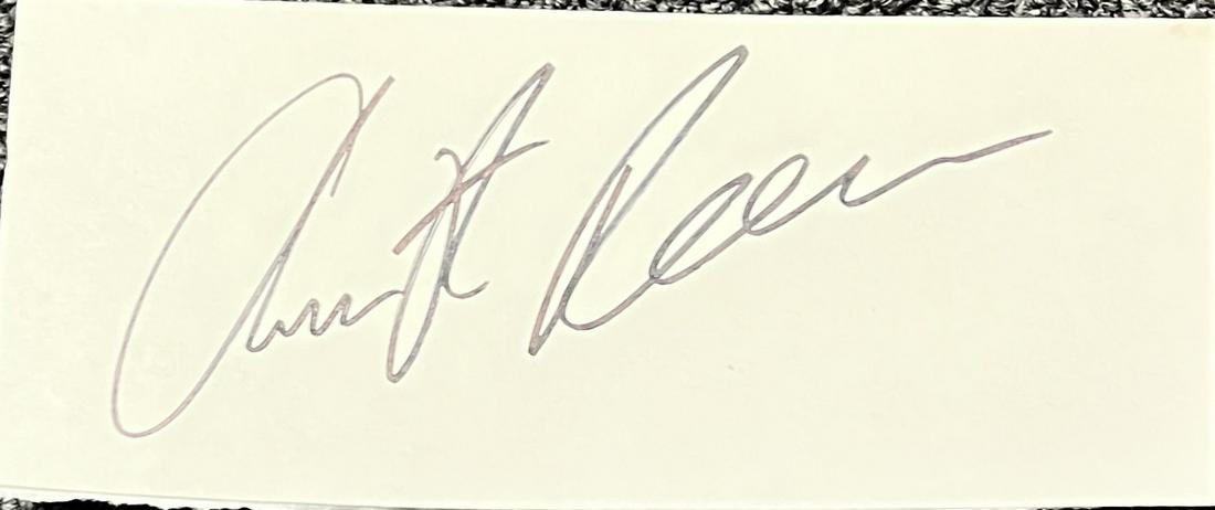 Christopher Reeve Autographed Card (1 of 1)