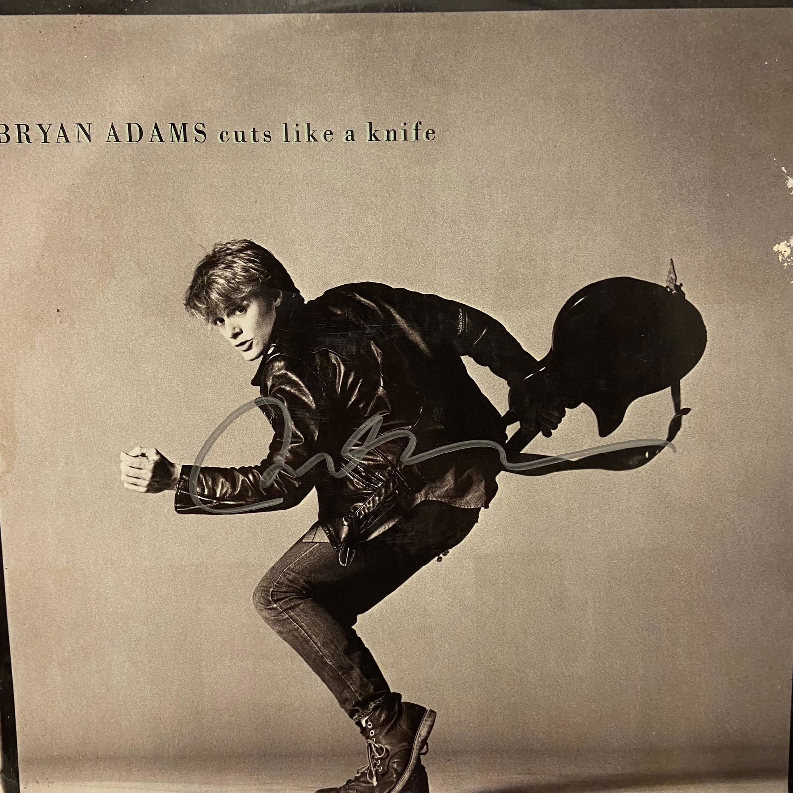 Bryan Adams Autographed Album Cover (1 of 1)