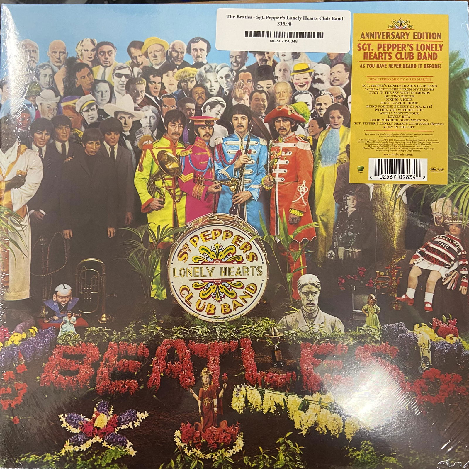 The Beatles - Sgt. Pepper's New Sealed Vinyl (1 of 1)
