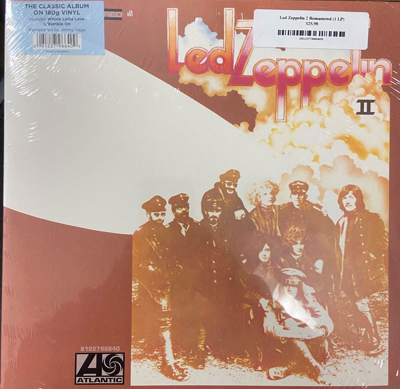 Led Zeppelin - 2 Remastered New Sealed Vinyl (1 of 1)
