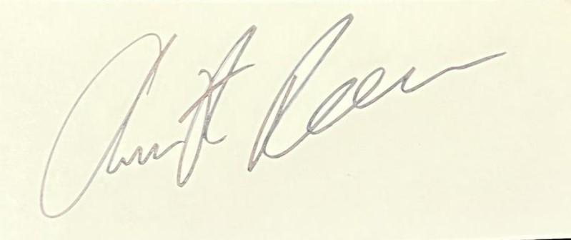 Christopher Reeve Autographed Card (1 of 1)