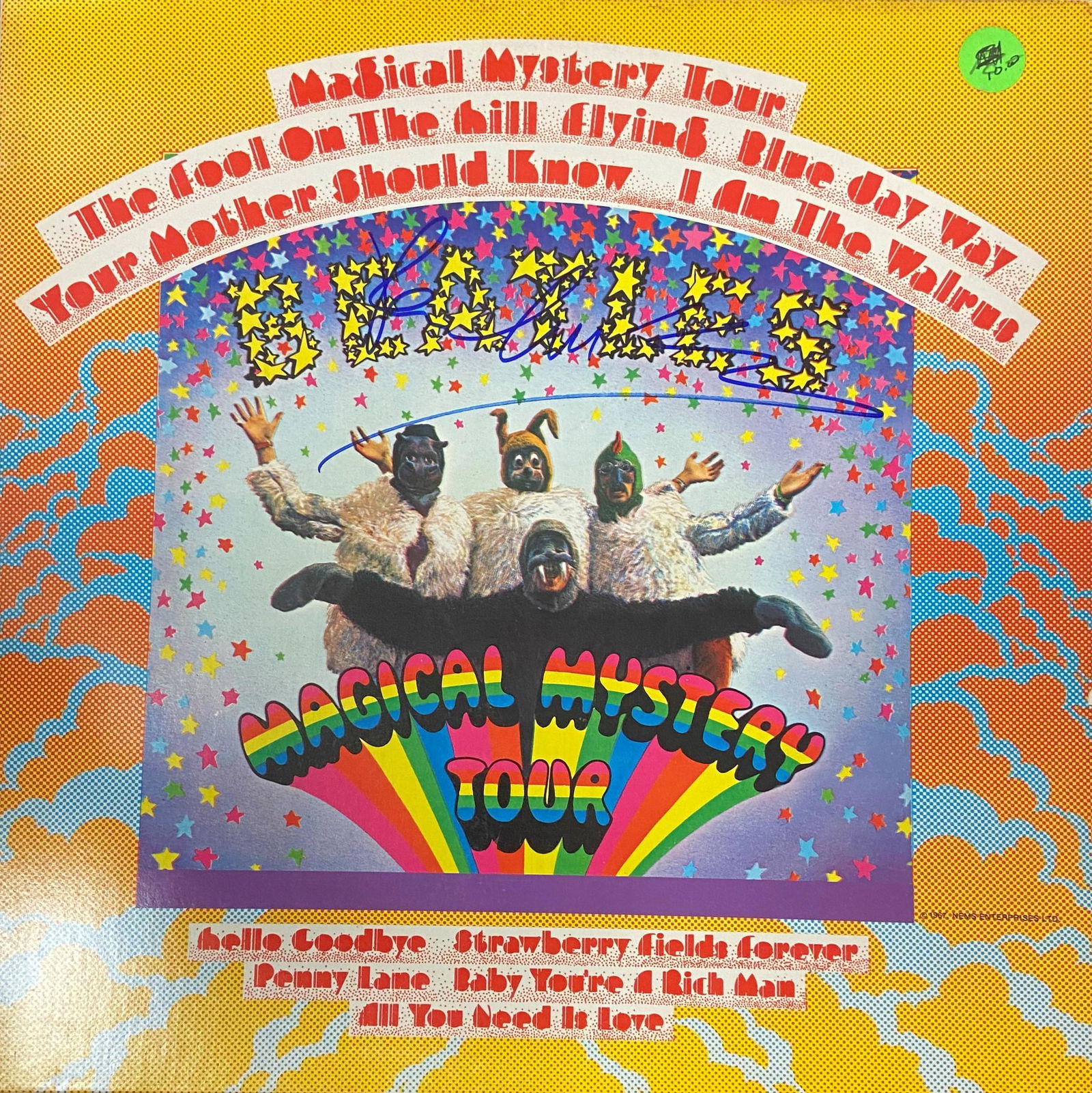 Paul McCartney Autographed Album Cover (1 of 1)