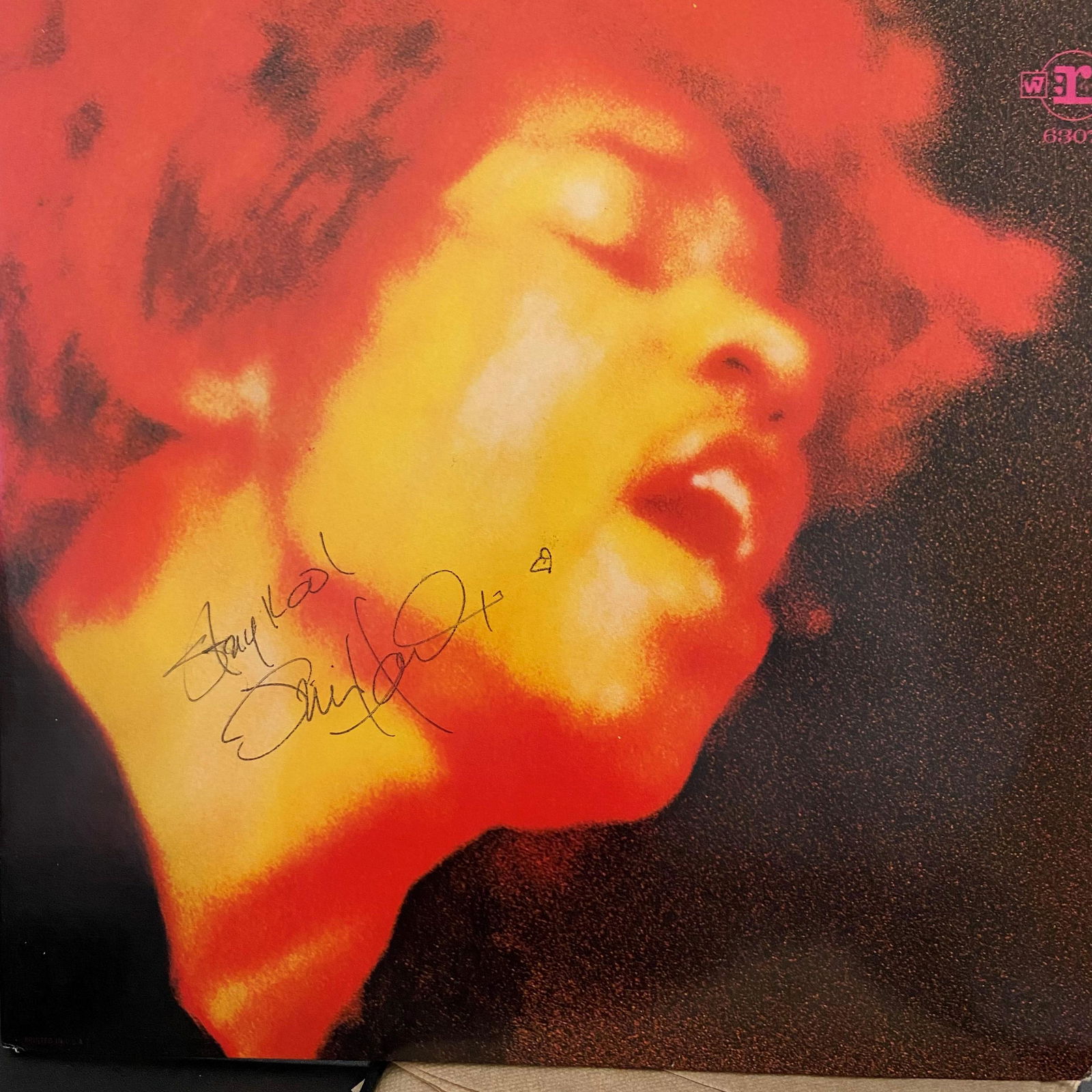 Jimi Hendrix Autographed Album Cover (1 of 1)