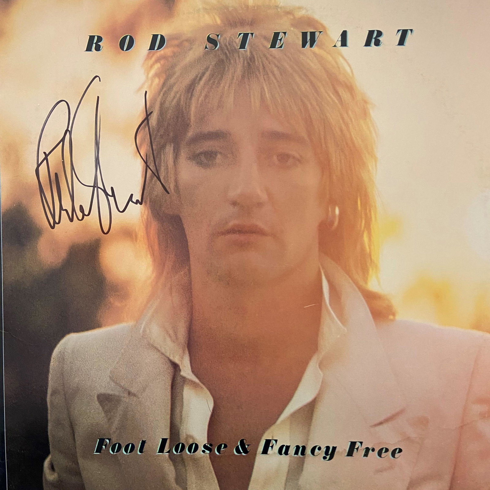 Rod Stewart Autographed Album Cover: Displays are assembled AFTER payment is received, picture is a mock up of finished product. Displays are not framed, and can be framed for a cost. Framed items will state they are framed in the name o