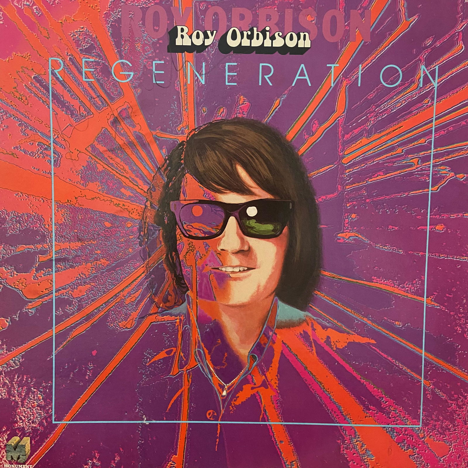 Roy Orbison Autographed Album Cover (1 of 2)