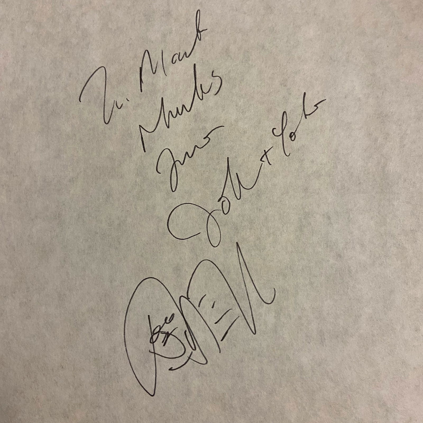 Yoko and John Lennon Cut Autograph (1 of 1)