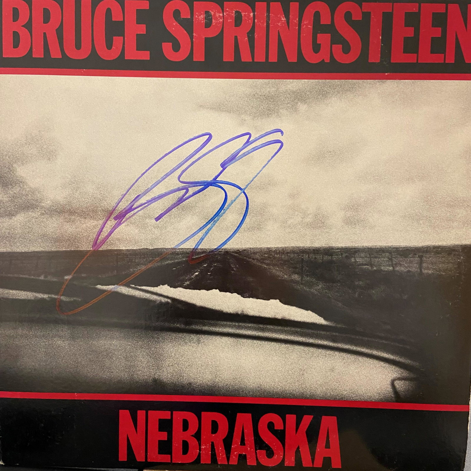 Bruce Springsteen Autographed Album Cover: Displays are assembled AFTER payment is received, picture is a mock up of finished product. Displays are not framed, and can be framed for a cost. Framed items will state they are framed in the name o