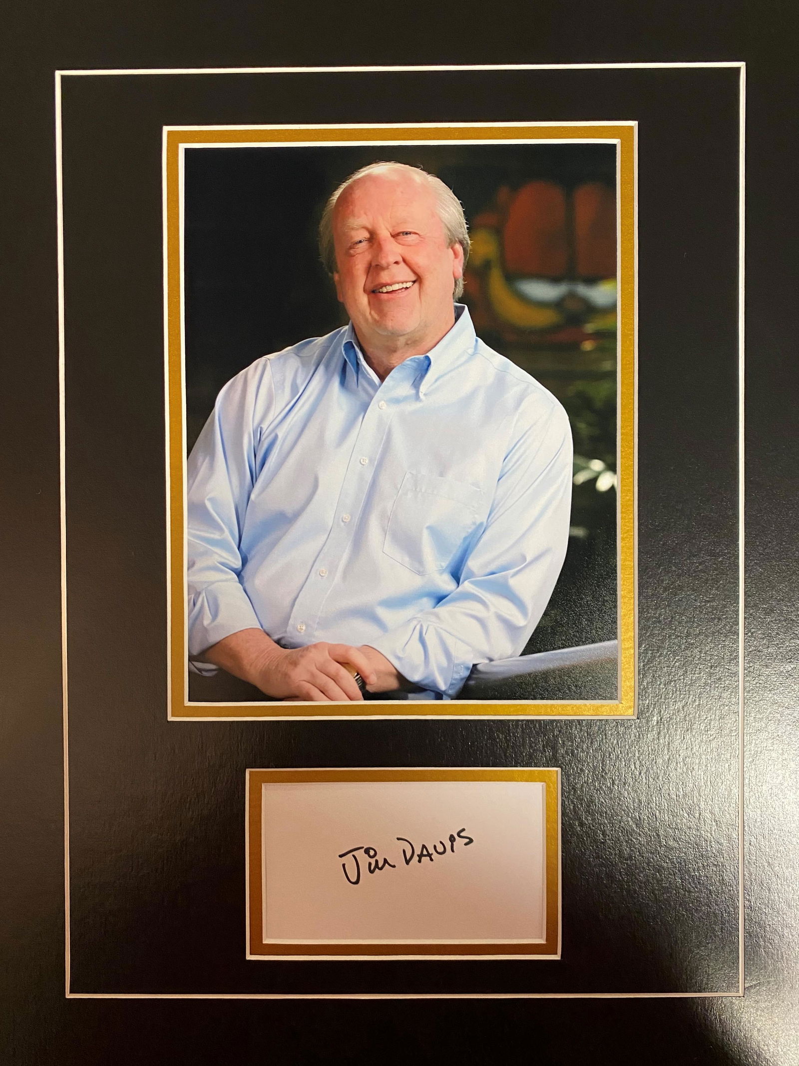 Jim Davis Autograph Display (1 of 1)