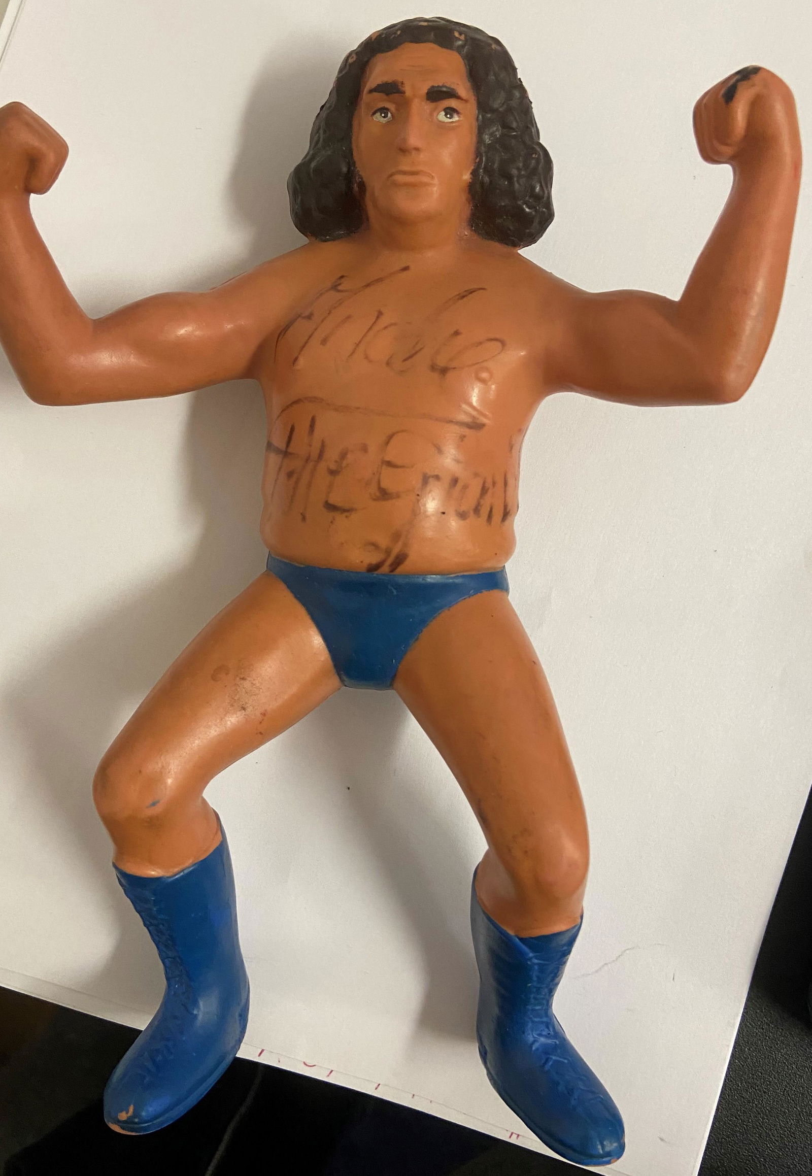 Andre the Giant Autographed 1984 Action Figure (1 of 1)