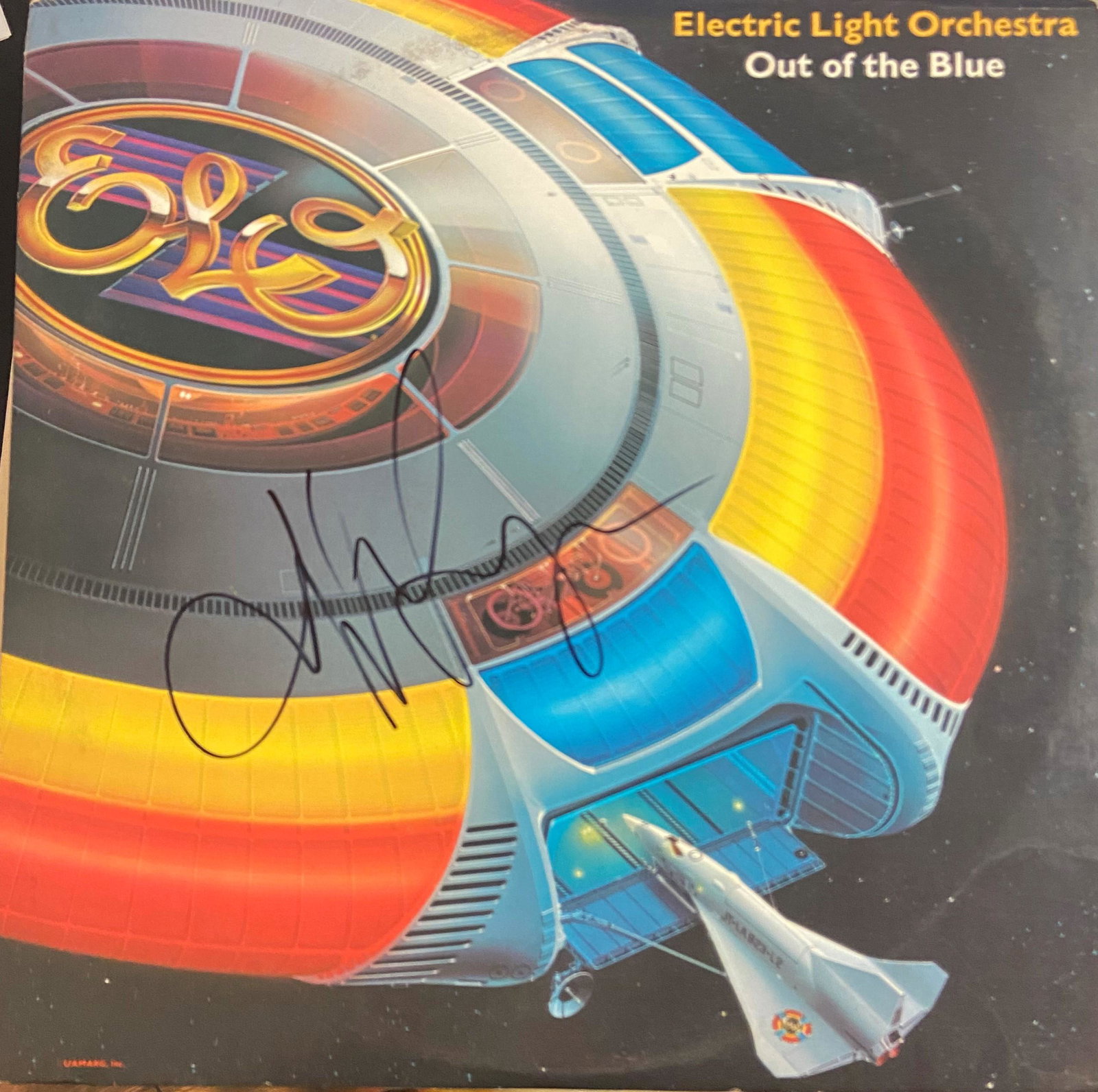 Jeff Lynne Autographed Album Cover: Displays are assembled AFTER payment is received, picture is a mock up of finished product. Displays are not framed, and can be framed for a cost. Framed items will state they are framed in the name o