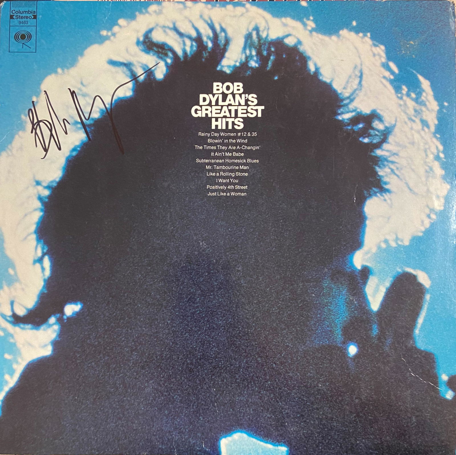 Bob Dylan Autographed Album Cover: Displays are assembled AFTER payment is received, picture is a mock up of finished product. Displays are not framed, and can be framed for a cost. Framed items will state they are framed in the name o