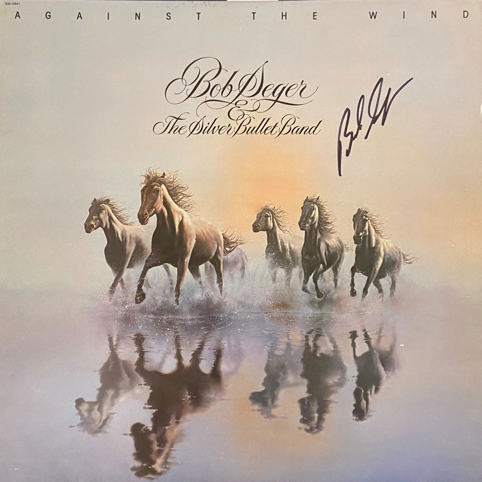 Bob Seger Autographed Album Cover (1 of 1)