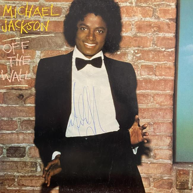 Michael Jackson Autographed Album Cover: Displays are assembled AFTER payment is received, picture is a mock up of finished product. Displays are not framed, and can be framed for a cost. Framed items will state they are framed in the name o