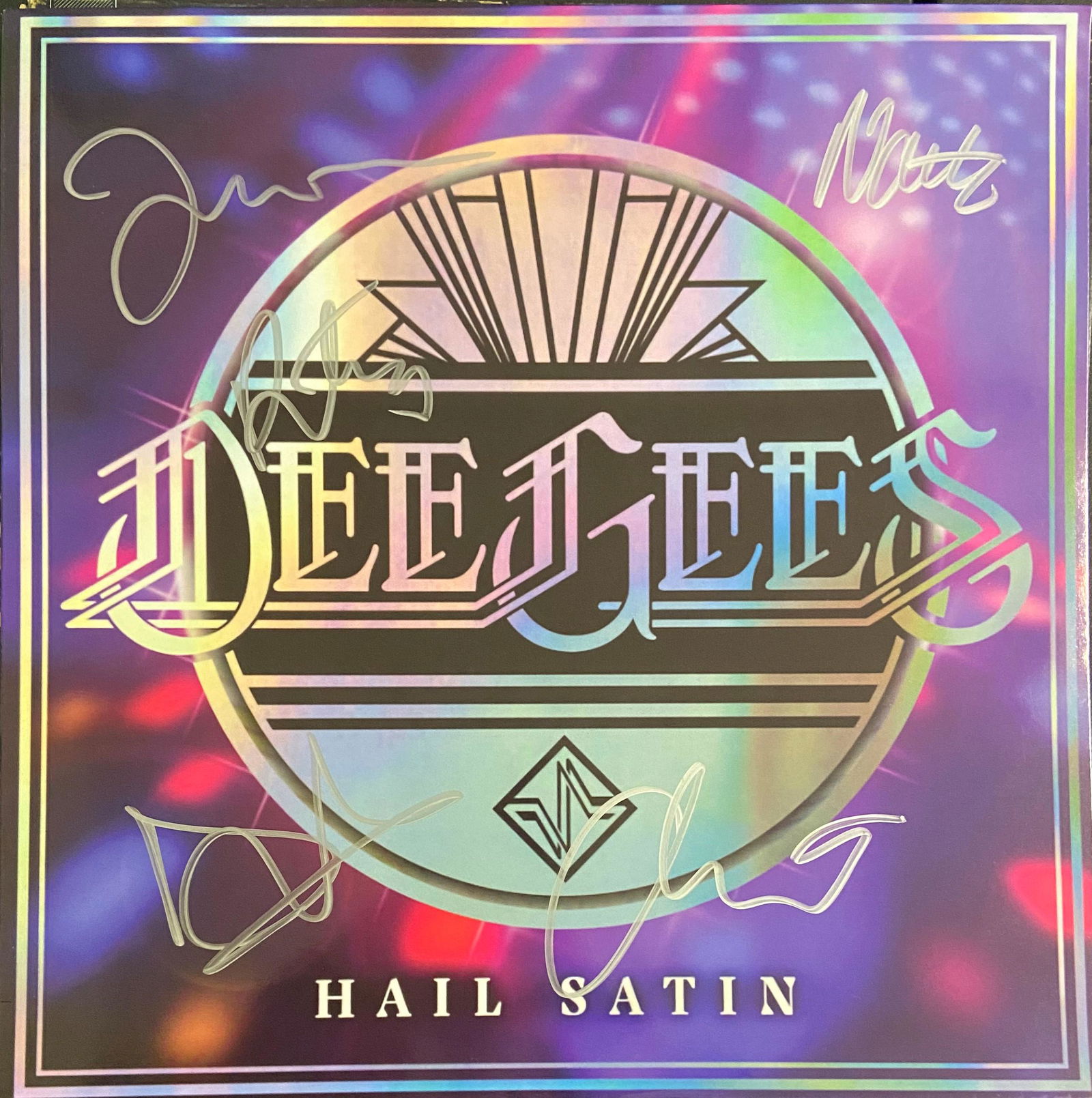 Foo Fighters Autographed Album Cover (1 of 1)