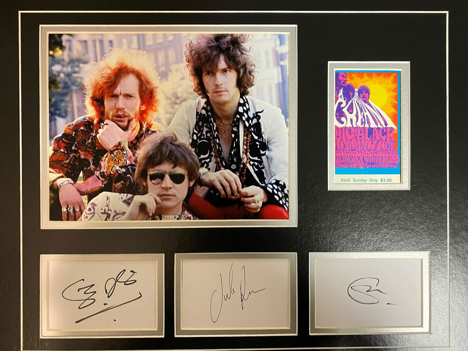 Cream  Autograph Display (1 of 1)