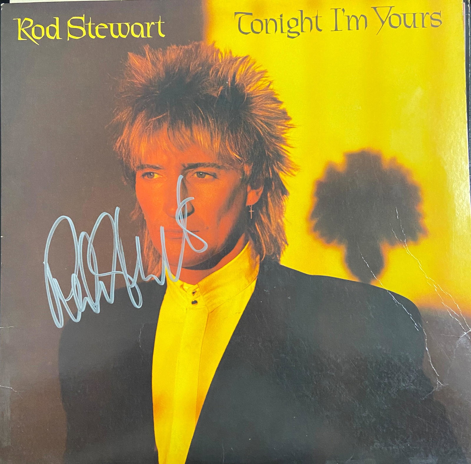Rod Stewart Autographed Album Cover (1 of 1)