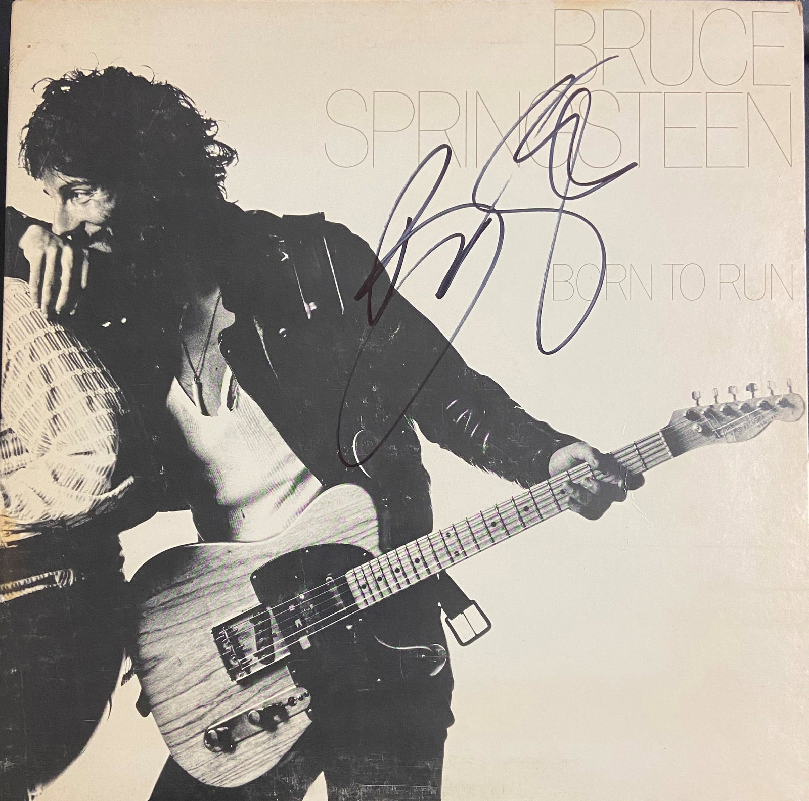 Bruce Springsteen Autographed Album Cover: Displays are assembled AFTER payment is received, picture is a mock up of finished product. Displays are not framed, and can be framed for a cost. Framed items will state they are framed in the name o