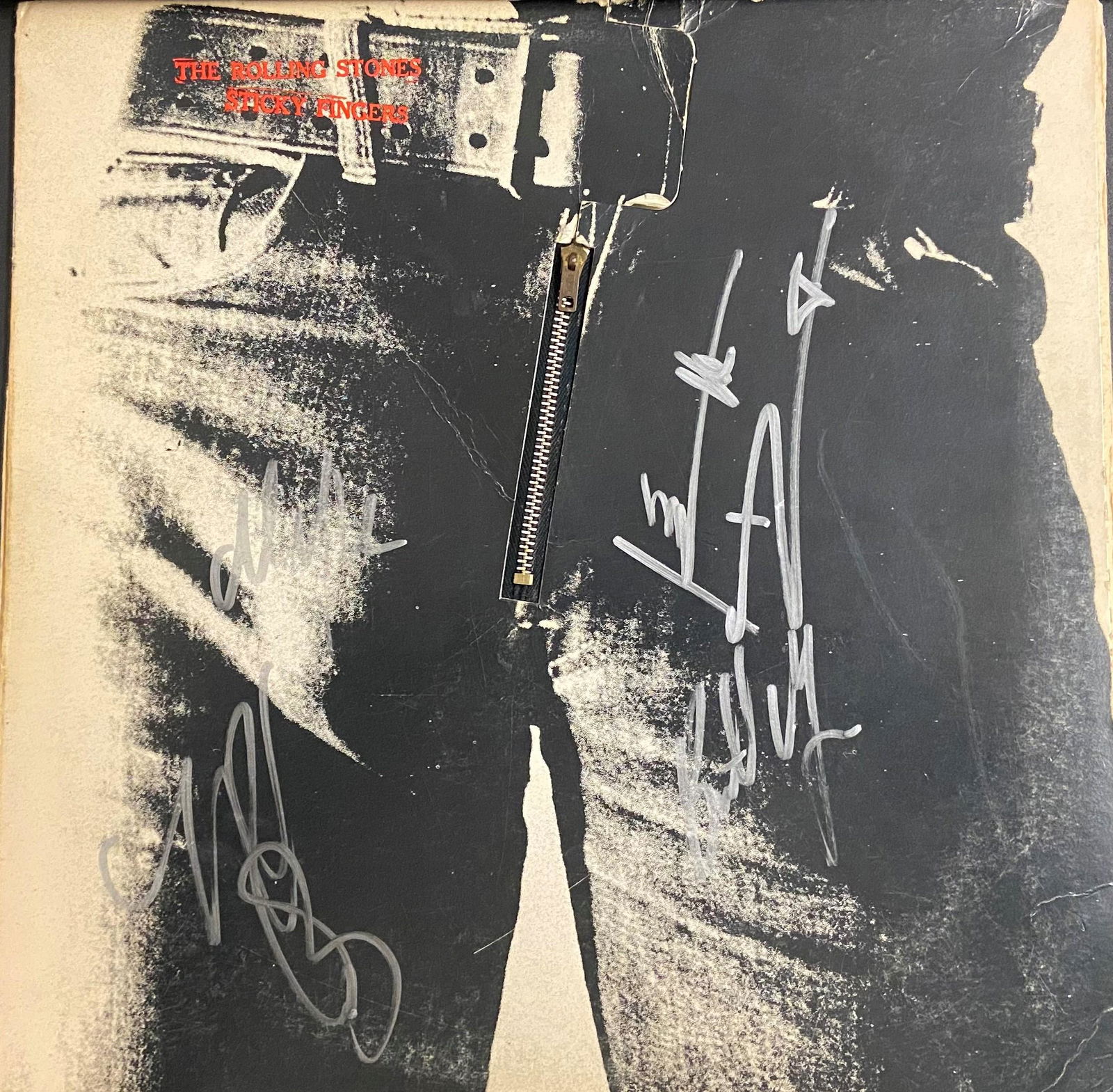 The Rolling Stones Autographed Album Cover, Signed by all: Displays are assembled AFTER payment is received, picture is a mock up of finished product. Displays are not framed, and can be framed for a cost. Framed items will state they are framed in the name o