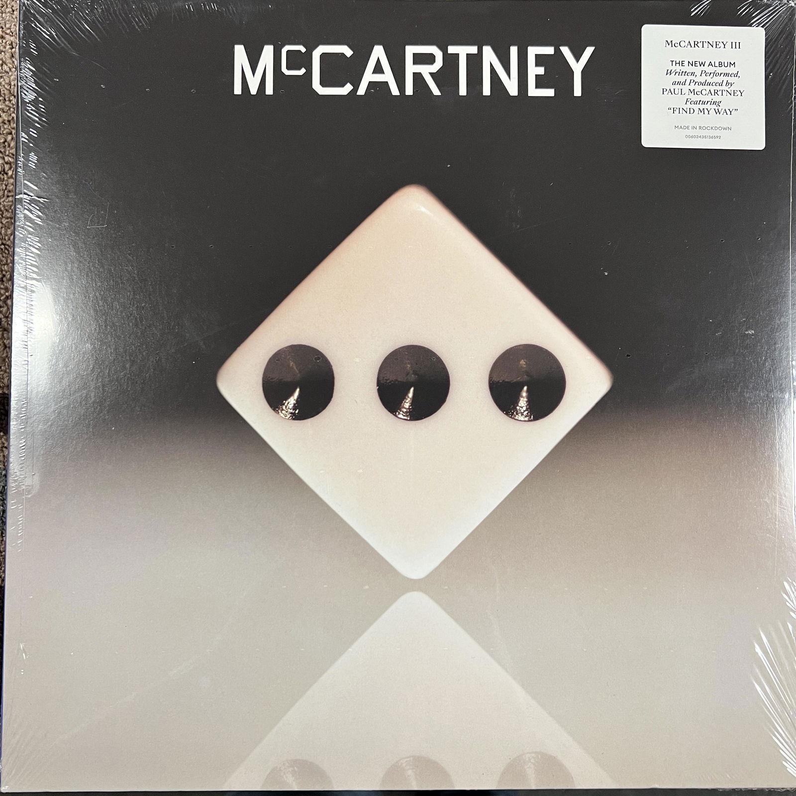 Paul McCartney - McCartney III_New LP (1 of 1)