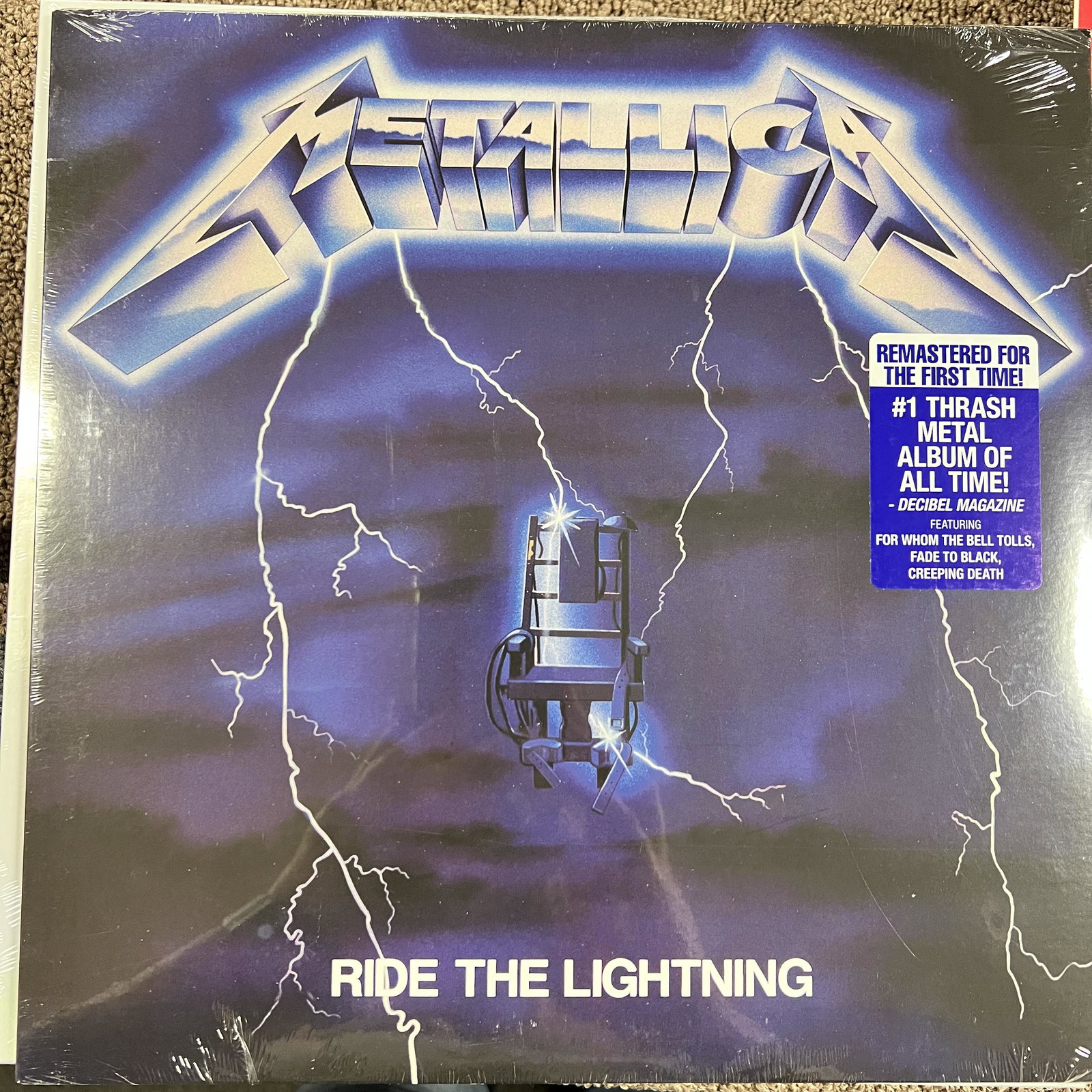 Metallica - Ride The Lighting_New LP (1 of 1)