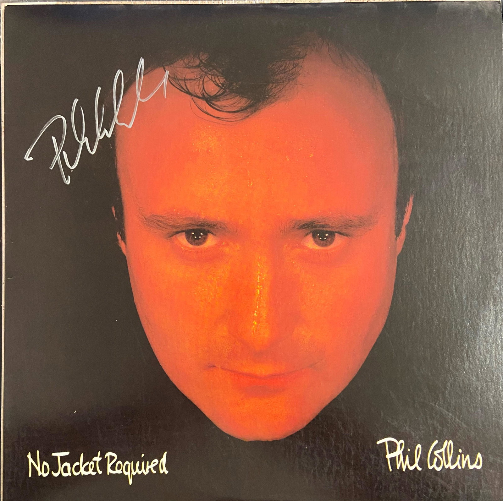 Phil Collins Autographed Album Cover (1 of 1)