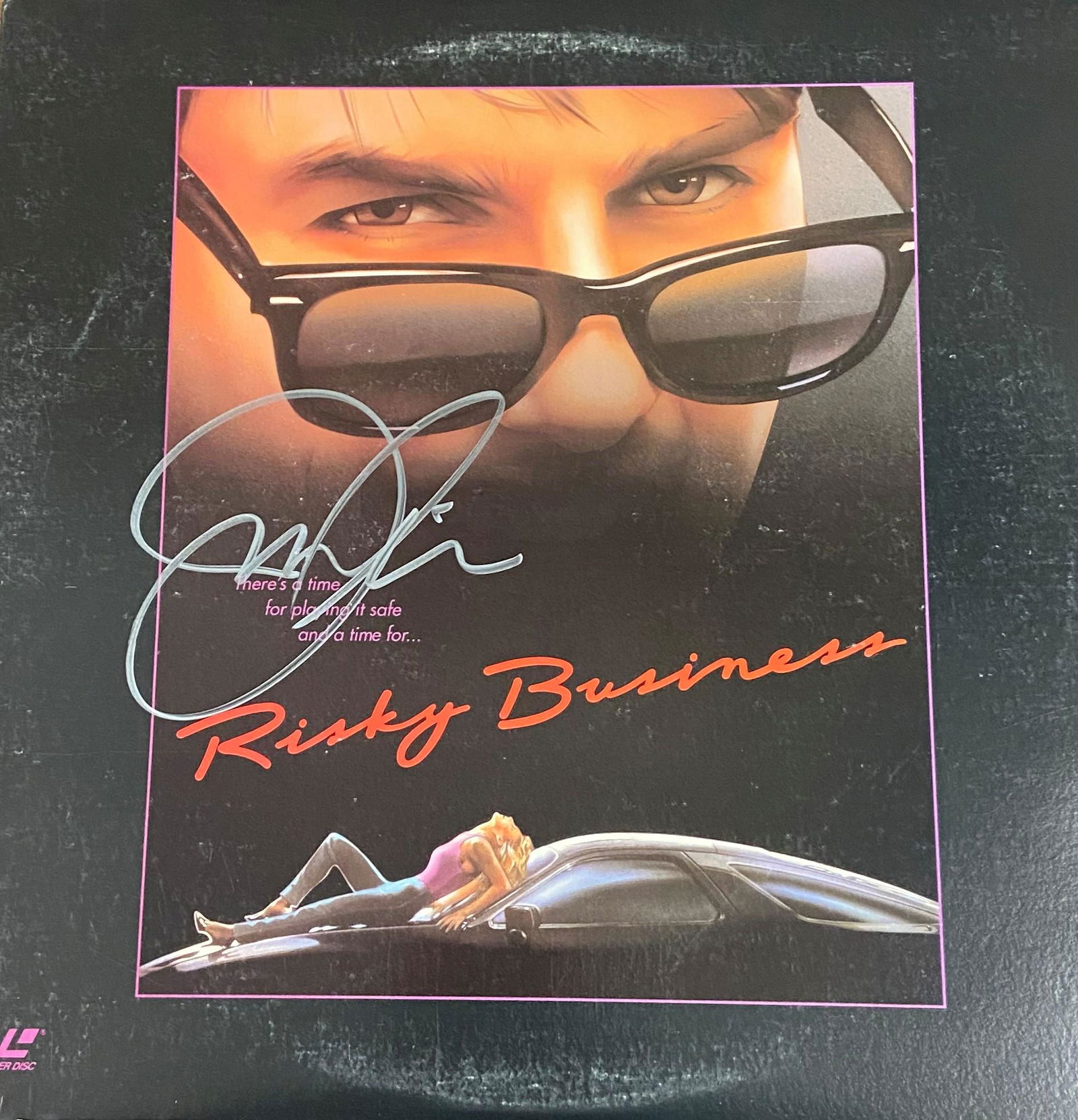 Tom Cruise Autographed Laser Disc (1 of 1)