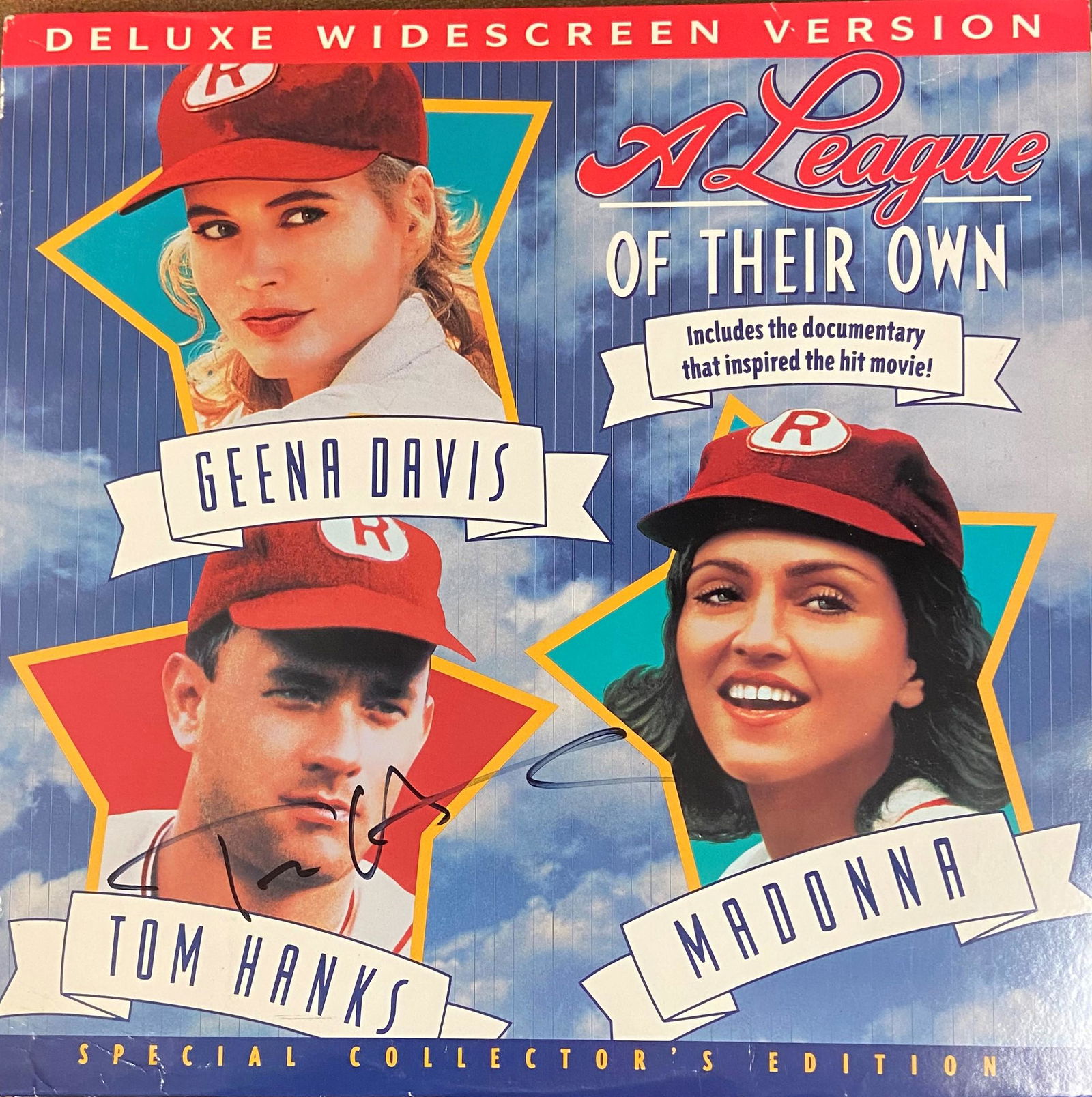 Tom Hanks Autographed Laser Disc (1 of 1)