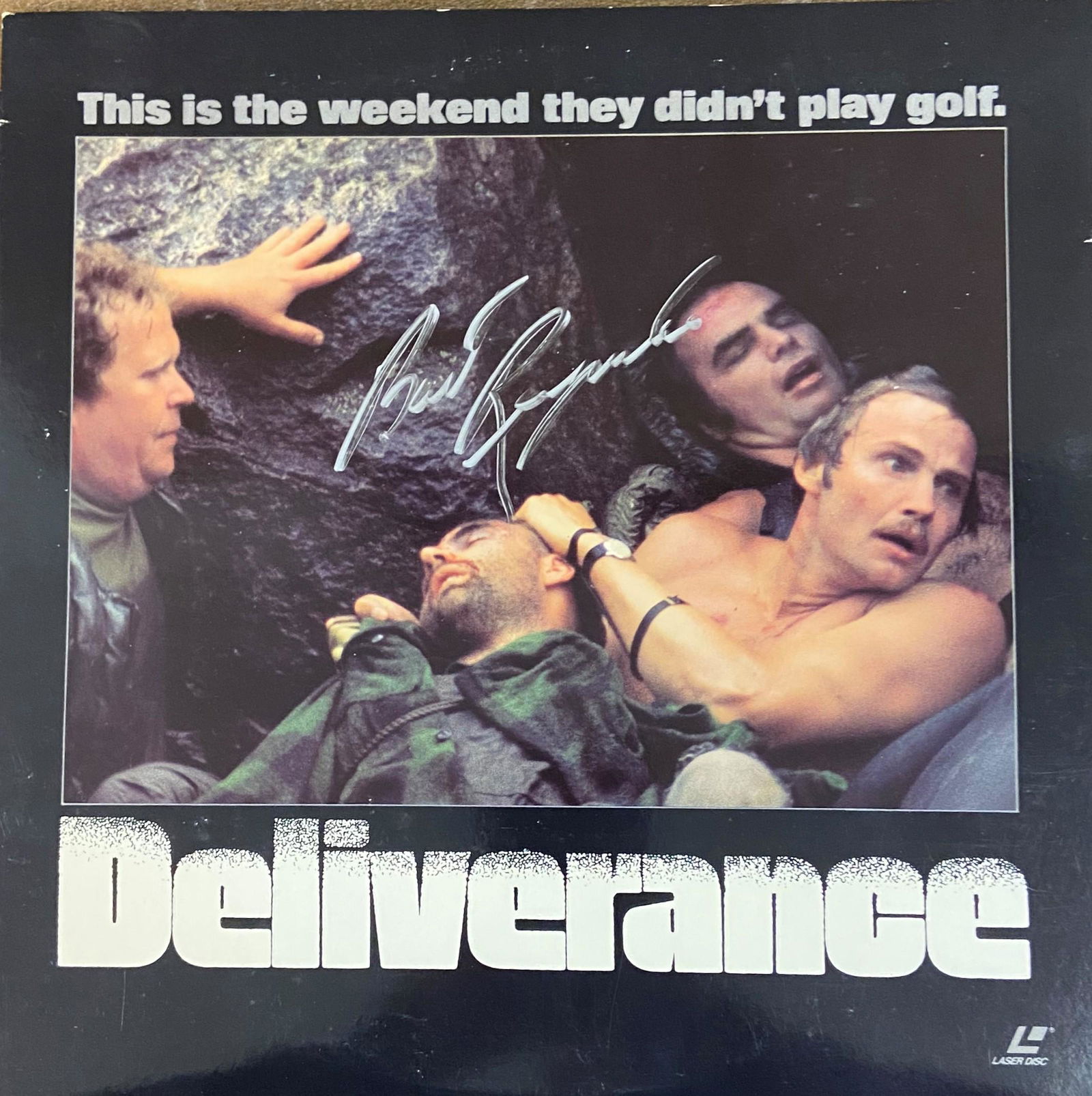 Burt Reynolds Autographed Deliverance Laser Disc (1 of 1)