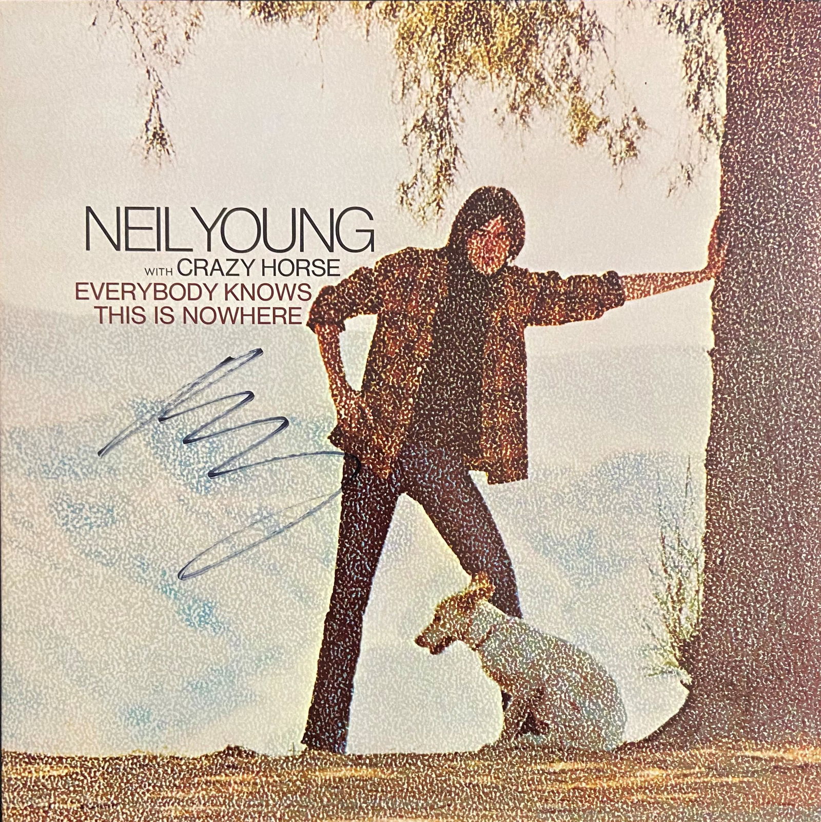 Neil Young Autographed Album Cover (1 of 1)