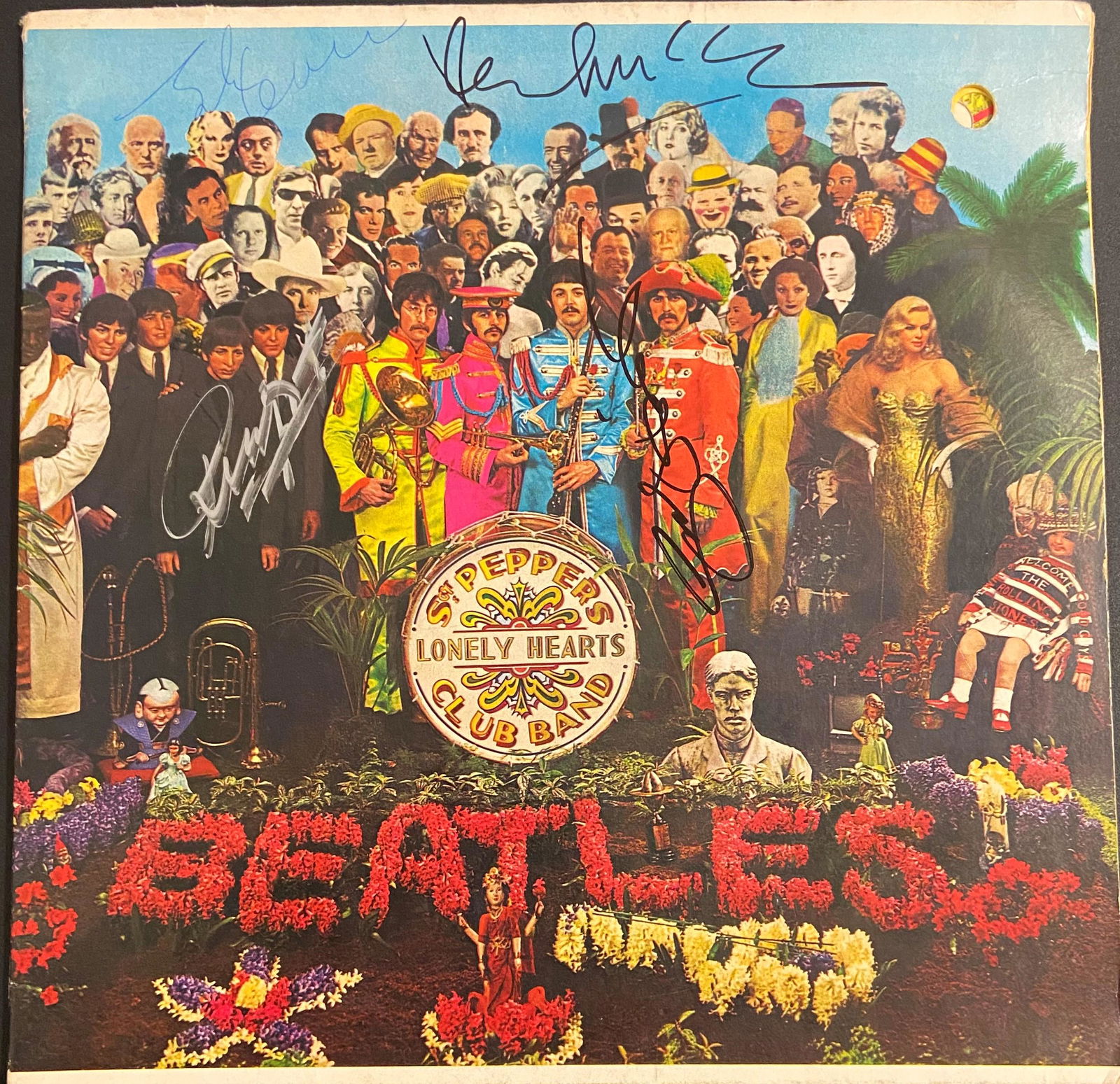 The Beatles Autographed Album Cover, Signed by all (1 of 1)