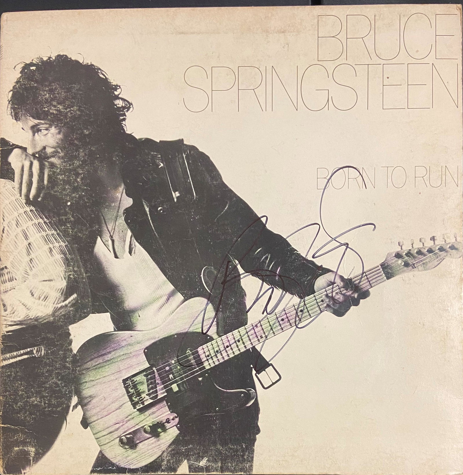 Bruce Springsteen Autographed Album Cover: Displays are assembled AFTER payment is received, picture is a mock up of finished product. Displays are not framed, and can be framed for a cost. Framed items will state they are framed in the name o