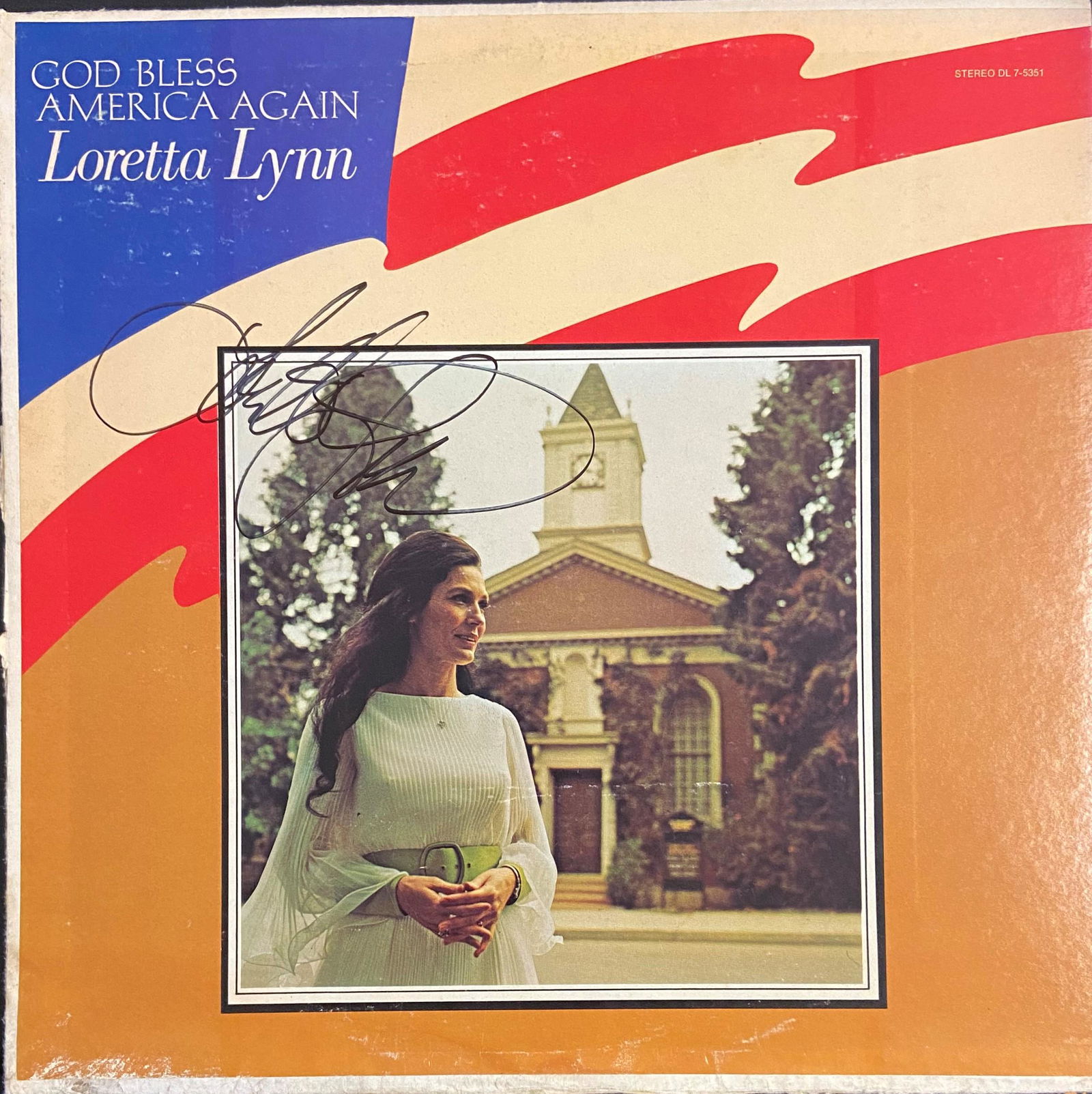 Loretta Lynn Autographed Album Cover (1 of 1)